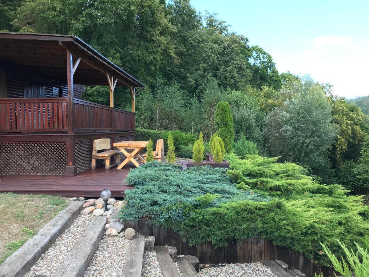 Domek Letniskowy "Domek W Zieleni" Kaszuby Lapino Bagian luar foto
