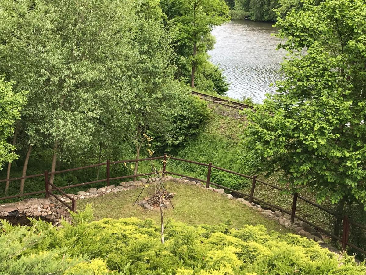 Domek Letniskowy "Domek W Zieleni" Kaszuby Lapino Bagian luar foto